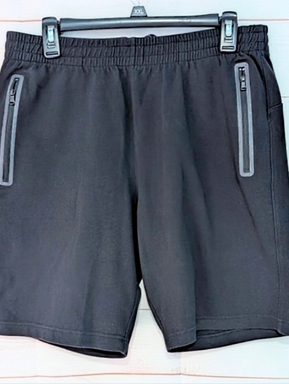 Euc Old Navy Black Athletic jogger Material  Men's Shorts Size Medium